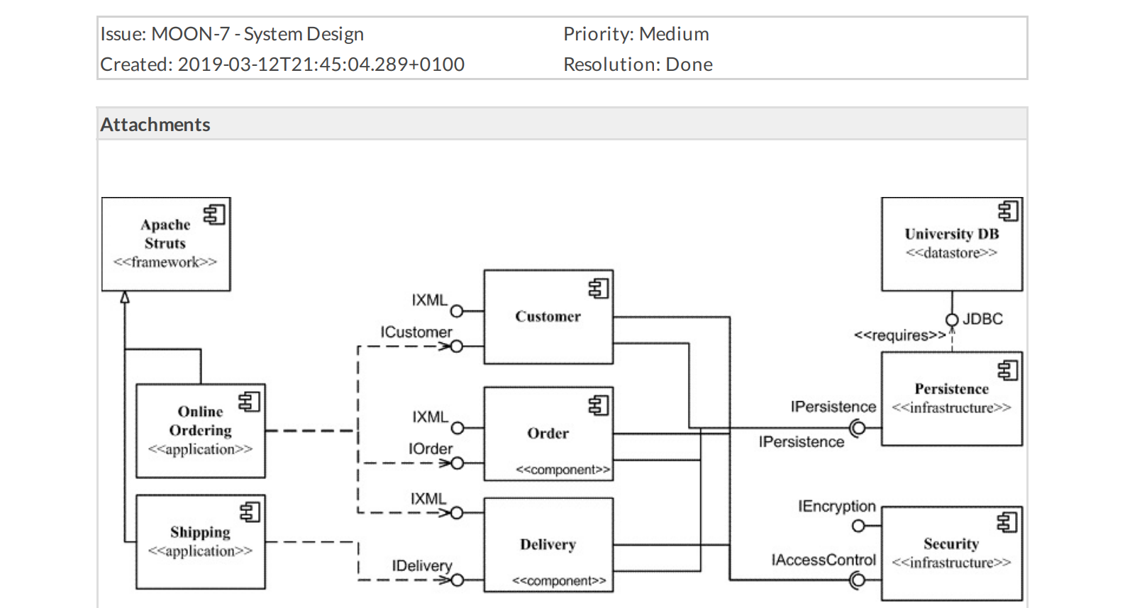 Jira single export pdf