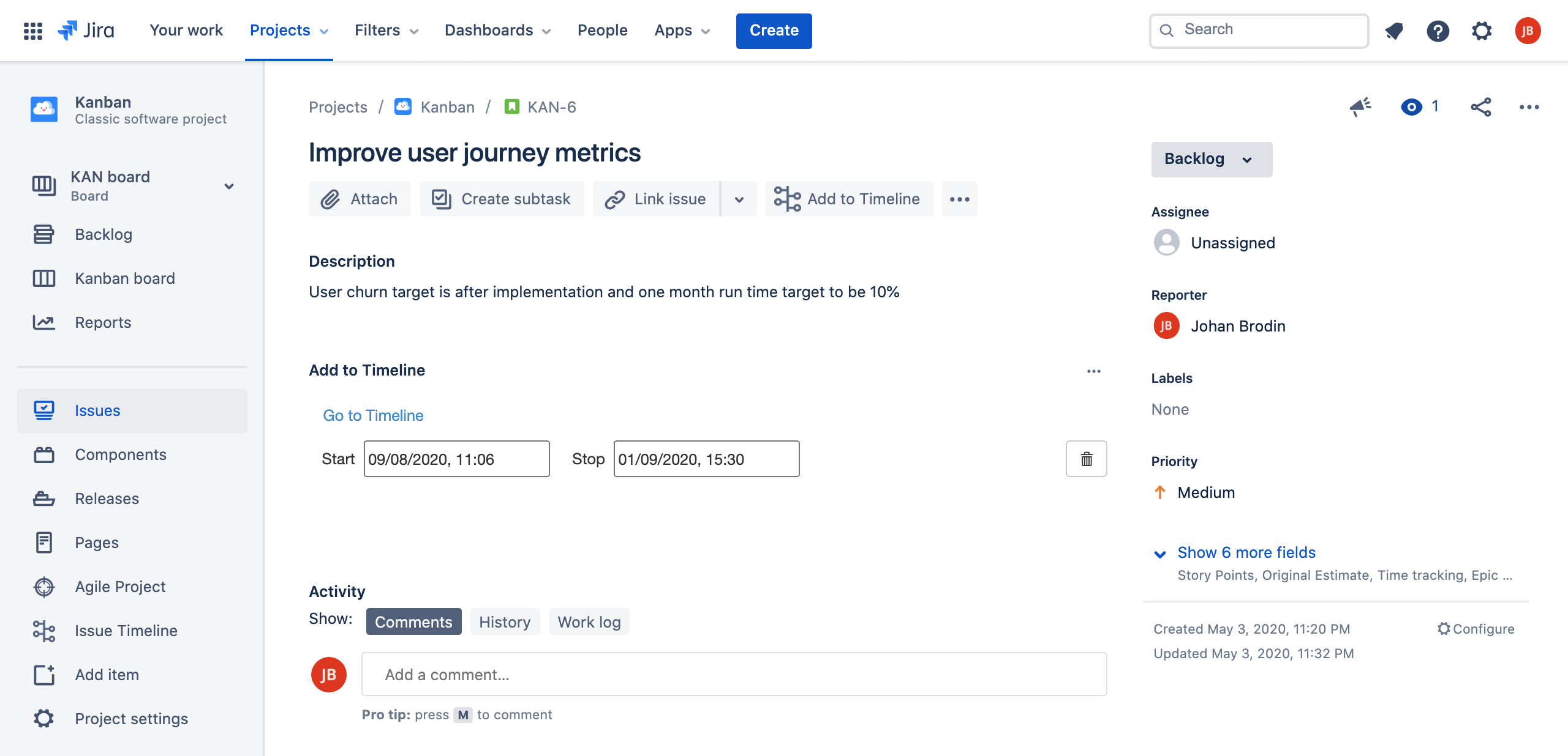 direct Jira support